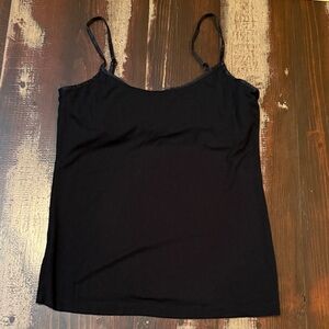 LOFT Black Spaghetti Strap Camisole